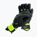 LEKI Worldcup Race Flex S Speed System vyriškos slidinėjimo pirštinės juoda-žalia 649802301080
