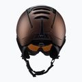 Slidinėjimo šalmas CASCO SP-2 Carbonic Visor brown 07.3733 3
