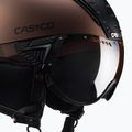 Slidinėjimo šalmas CASCO SP-2 Carbonic Visor brown 07.3733 6