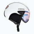 Slidinėjimo šalmas CASCO SP-2 Photomatic Visor struktūrinis baltas blizgus 4