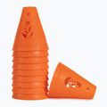 Powerslide CONES 10 vnt. slalomo kūgių oranžinės spalvos 908009