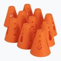 Powerslide CONES 10 vnt. slalomo kūgių oranžinės spalvos 908009 2