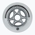 Powerslide Infinity II riedučių ratukai 100 mm/85A 4 vnt., balti 905224