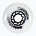 Powerslide Spinner 80 mm/88A riedučių ratukai 4 vnt., balti 905325