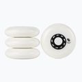 UNDERCOVER WHEELS Team Bullet Radius 80mm/86A riedučių ratai 4 vnt. balti 406179