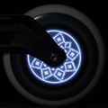 Powerslide Graphix LED Wheel 100 Left white 905345 riedučių ratai 5