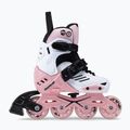 Powerslide Khaan Junior LTD vaikiški riedučiai baltos ir rožinės spalvos 940672 2