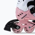 Powerslide Khaan Junior LTD vaikiški riedučiai baltos ir rožinės spalvos 940672 7