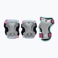 Vaikiškų apsaugų rinkinys Powerslide Kids Pro Set grey/pink
