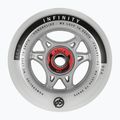 Powerslide Infinity 80 RTR ABEC9/Spacer riedučių ratai 4 vnt. pilkos spalvos