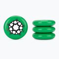 Riedučių ratukai UNDERCOVER WHEELS Team Pro 90 mm/84A 4 pcs. green 2
