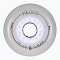 Riedučių ratukai Powerslide Neons LED 76 mm/85A 4 pcs. white