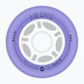 Riedučių ratukai Powerslide Neons LED 84 mm/85A 4 pcs. lilac