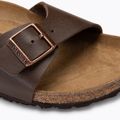 Šlepetės BIRKENSTOCK Madrid BF Narrow dark brown 7