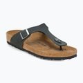 Šlepetės BIRKENSTOCK Gizeh Oiled Leather black