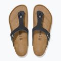 Šlepetės BIRKENSTOCK Gizeh Oiled Leather black 3