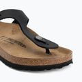 Šlepetės BIRKENSTOCK Gizeh Oiled Leather black 7