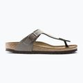 Šlepetės BIRKENSTOCK Gizeh Birkibuc Narrow stone 2