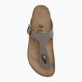 Šlepetės BIRKENSTOCK Gizeh Birkibuc Narrow stone 5