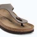 Šlepetės BIRKENSTOCK Gizeh Birkibuc Narrow stone 7