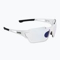 UVEX Sportstyle 803 R V white/litemirror blue dviratininkų akiniai 53/0/971/8803