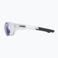 UVEX Sportstyle 803 Race S V white/litemirror blue dviratininkų akiniai 53/2/002/8803 7