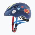 Vaikiškas dviračių šalmas UVEX Kid 2 CC dark blue rocket matt 7