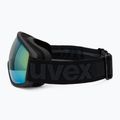 Slidinėjimo akiniai UVEX Topic black matt/mirror orange blue 4