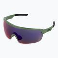 UVEX Sportstyle 227 olive mat/mirror red dviratininkų akiniai S5320667716 5