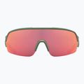 UVEX Sportstyle 227 olive mat/mirror red dviratininkų akiniai S5320667716 8