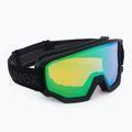 Slidinėjimo akiniai UVEX Athletic FM black mat/mirror green lasergold lite55/0/520/2330