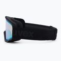 Slidinėjimo akiniai UVEX Athletic FM black mat/mirror green lasergold lite55/0/520/2330 4