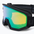 Slidinėjimo akiniai UVEX Athletic FM black mat/mirror green lasergold lite55/0/520/2330 5
