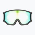 Slidinėjimo akiniai UVEX Athletic FM black mat/mirror green lasergold lite55/0/520/2330 6