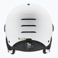 Vaikiškas slidinėjimo šalmas UVEX Rocket Visor Jr white/black matt/mirror blue/smoke 3
