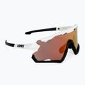 Dviračių akiniai UVEX Sportstyle 228 white black/mirror red 53/2/067/8206