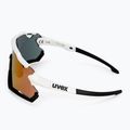 Dviračių akiniai UVEX Sportstyle 228 white black/mirror red 53/2/067/8206 4