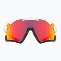 Dviračių akiniai UVEX Sportstyle 228 white black/mirror red 53/2/067/8206 7