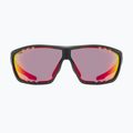 Akiniai nuo saulės UVEX Sportstyle 706 black/moss matt/mirror red 3