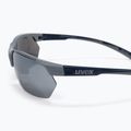 UVEX Sportstyle 114 rhino deep space mat/litemirror silver/litemirror orange/clear akiniai nuo saulės 53/0/939/5416 4