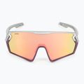 UVEX Sportstyle 231 sidabriniai slyvų matiniai/veidrodiniai raudoni dviratininkų akiniai S5320655316 3