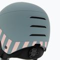 Vaikiškas slidinėjimo šalmas UVEX Rocket Visor Jr rhino/blush matt/mirror silver/lasergold lite 8