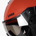 Slidinėjimo šalmas UVEX Instinct Visor black/red 56/6/260/7005 6
