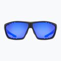 Akiniai nuo saulės UVEX Sportstyle 706 black matt/mirror blue 2