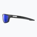 Akiniai nuo saulės UVEX Sportstyle 706 black matt/mirror blue 4