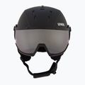 Slidinėjimo šalmas UVEX Instinct Visor PRO V black matt/silver/silver 2