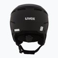 Slidinėjimo šalmas UVEX Instinct Visor PRO V black matt/silver/silver 3