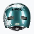 Vaikiškas šalmas UVEX Kid 3 teal / silver 3