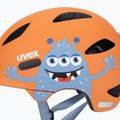 UVEX Oyo Style monster papaya matinis vaikiškas dviratininko šalmas 7