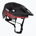 Dviračių šalmas UVEX React MIPS black/ruby red matt